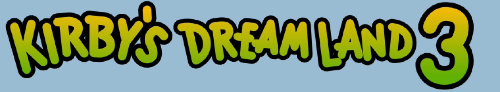 Kirby's Dream Land 3 banner