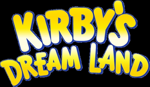 Kirby's Dream Land clearlogo