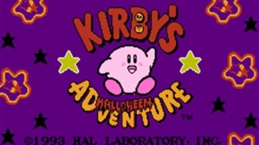 Kirby’s Halloween Adventure titlescreen