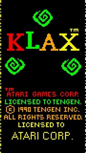 KLAX titlescreen