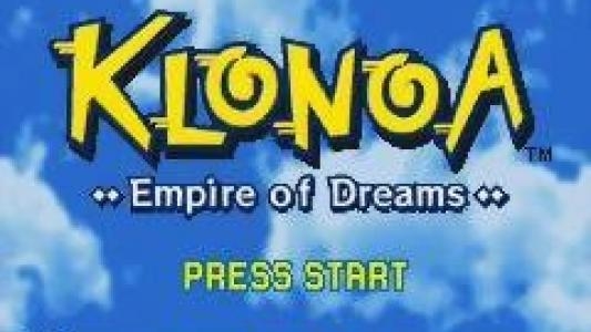 Klonoa: Empire of Dreams titlescreen