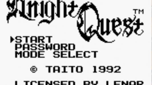 Knight Quest titlescreen