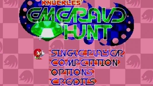 Knuckles' Emerald Hunt (Sonic 2 Hack) titlescreen