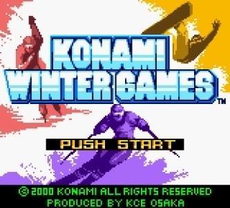 KONAMI WINTER GAMES screenshot