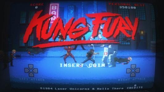 Kung Fury: Street Rage titlescreen