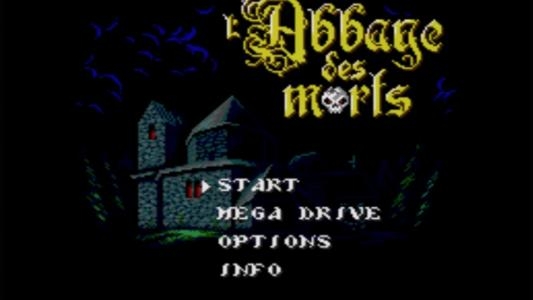 L'Abbaye des Morts titlescreen