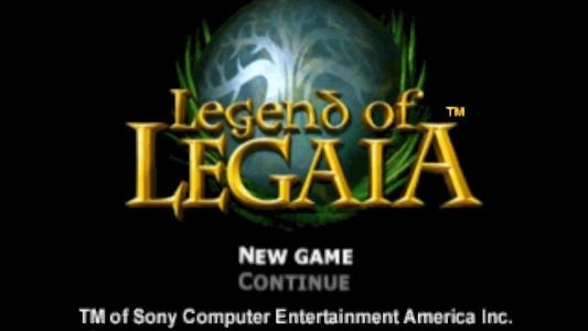 Legend of Legaia titlescreen