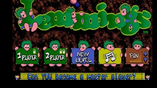 Lemmings screenshot