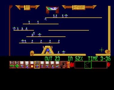 Lemmings screenshot