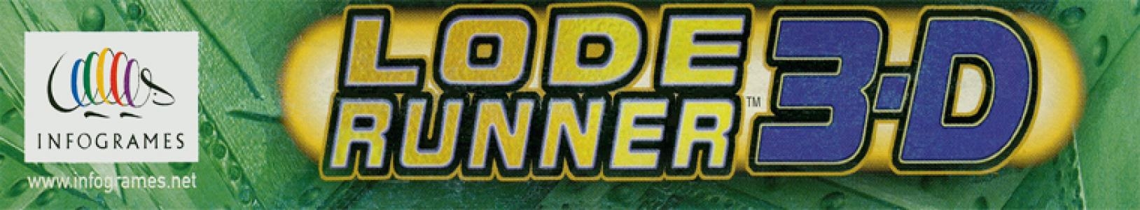 Lode Runner 3-D banner