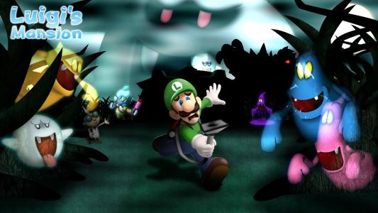 Luigi's Mansion fanart