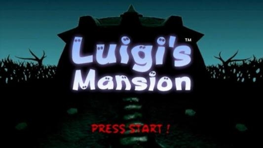 Luigi's Mansion [Player's Choice] titlescreen