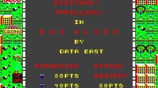 Mad Alien titlescreen