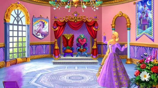Magic Fairy Tales: Barbie as Rapunzel screenshot