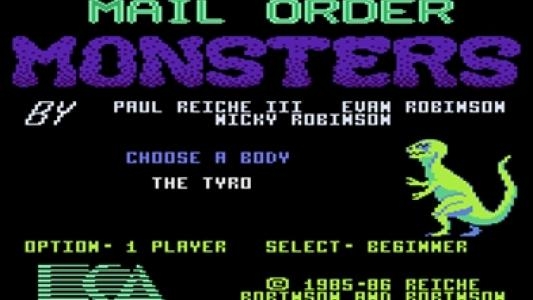 Mail Order Monsters titlescreen