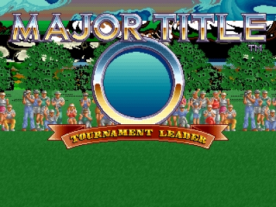 Major Title 2: Tournament Leader