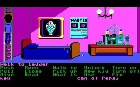 Maniac Mansion (1989) screenshot