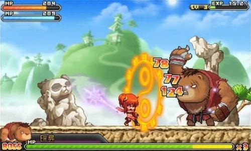 MapleStory DS screenshot