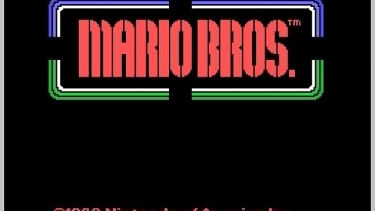 Mario Bros. titlescreen