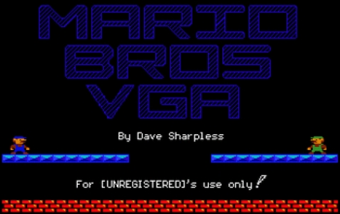 Mario Brothers VGA