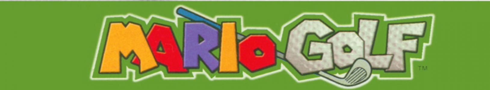 Mario Golf banner