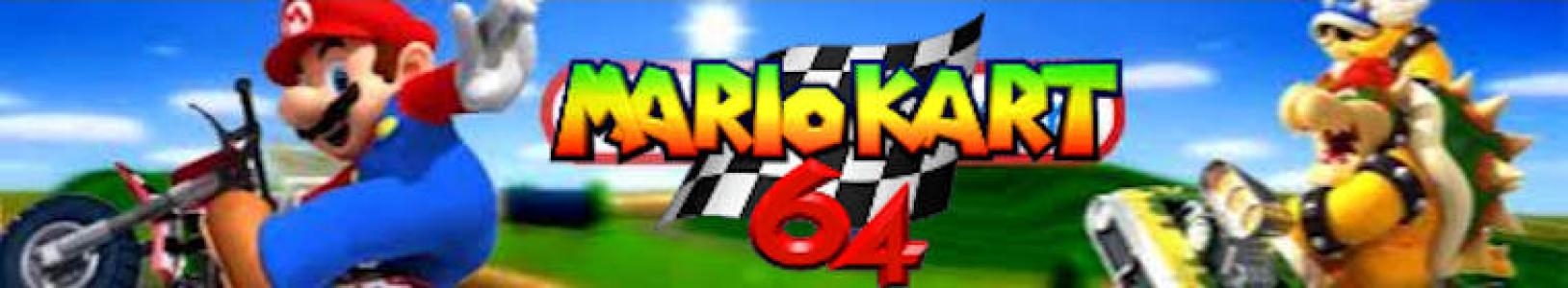 Mario Kart 64 banner