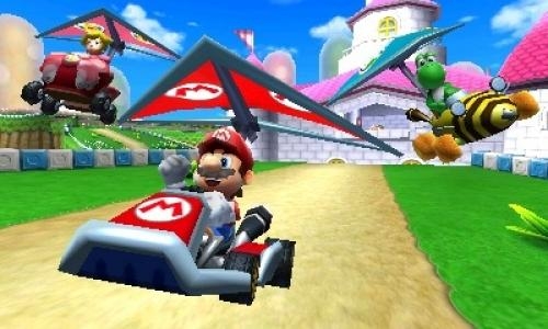 Mario Kart 7 screenshot