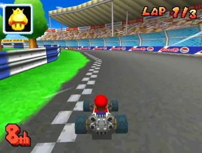 Mario Kart DS screenshot