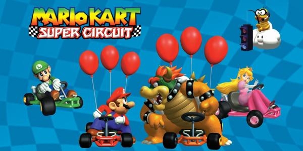 Mario Kart: Super Circuit banner
