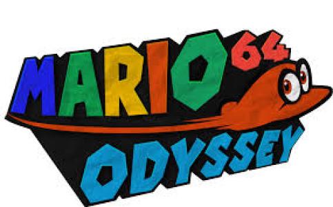 Mario Odyssey 64 clearlogo