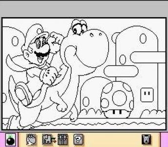 Mario Paint screenshot
