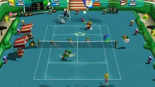 Mario Power Tennis screenshot