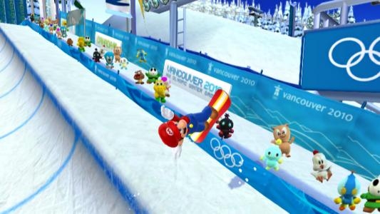 Mario & Sonic at the Olympic Winter Games fanart