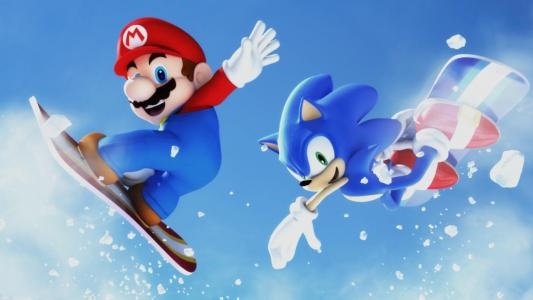 Mario & Sonic at the Olympic Winter Games fanart