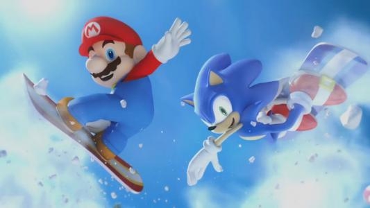 Mario & Sonic at the Olympic Winter Games fanart