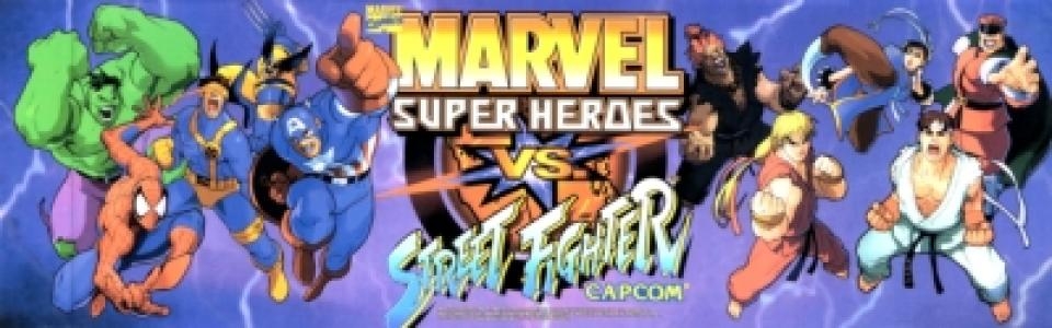 Marvel Super Heroes vs. Street Fighter banner