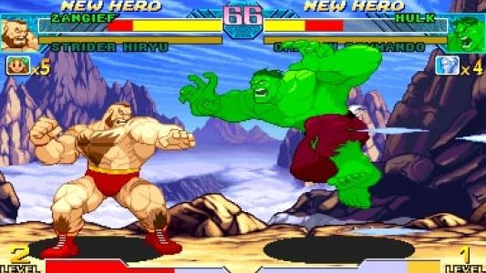 Marvel vs. Capcom: Clash of Super Heroes screenshot