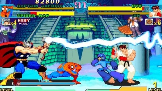 Marvel vs. Capcom: Clash of Super Heroes screenshot