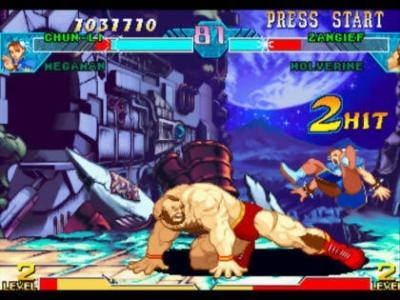 Marvel vs. Capcom: Clash of Super Heroes screenshot