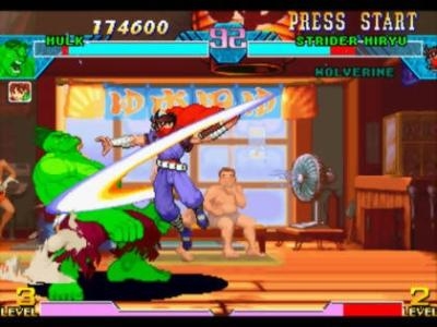 Marvel vs. Capcom: Clash of Super Heroes screenshot