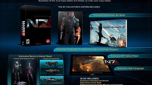 Mass Effect 3: N7 Collector's Edition fanart