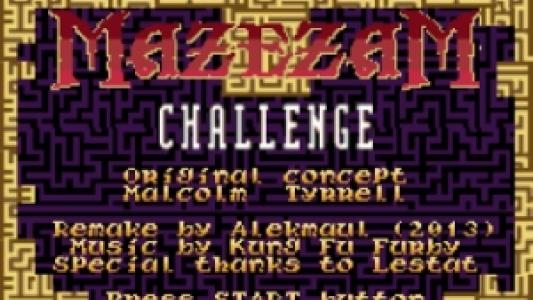 MazezaM Challenge titlescreen