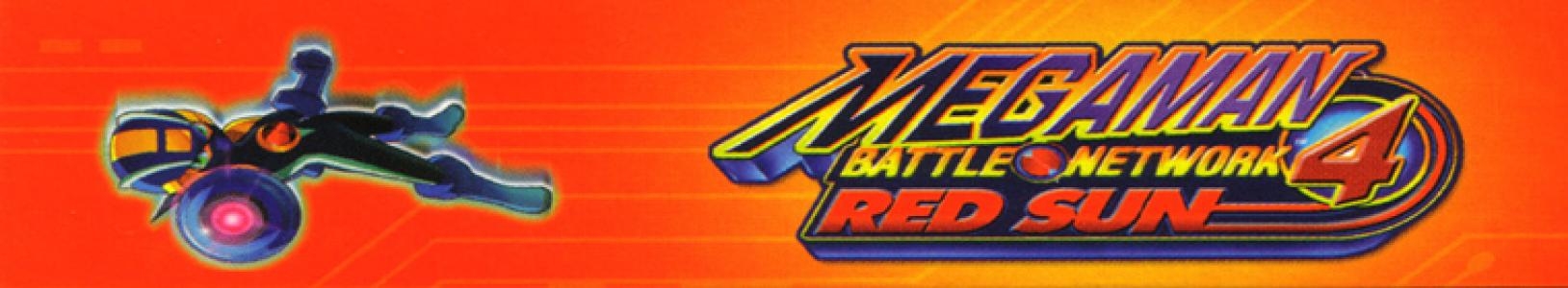 Mega Man Battle Network 4: Red Sun banner