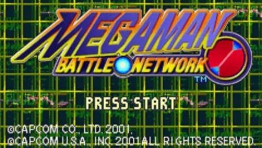 Mega Man Battle Network titlescreen