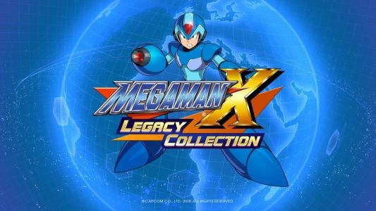 Mega Man X Legacy Collection titlescreen