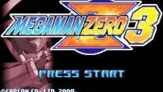 Mega Man Zero 3 titlescreen