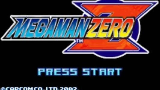 Mega Man Zero titlescreen