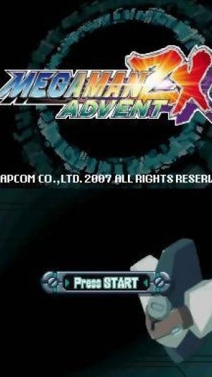 Mega Man ZX Advent titlescreen