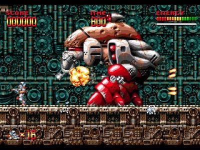 Mega Turrican screenshot