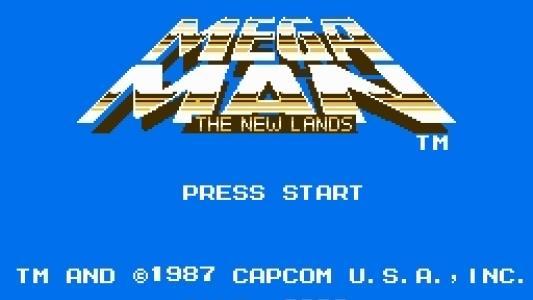 Megaman 1 - The New Lands Remastered titlescreen